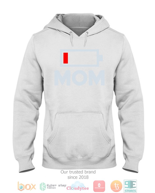 Mom Mom Low battery shirt hoodie 1 2 3 4 5 6 7 8 9