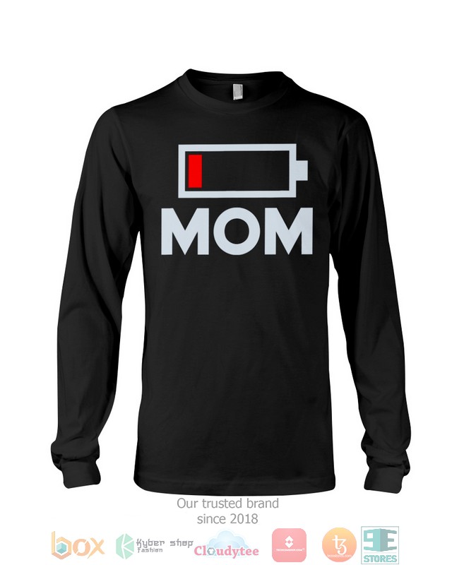 Mom Mom Low battery shirt hoodie 1 2 3 4 5 6 7 8 9 10 11