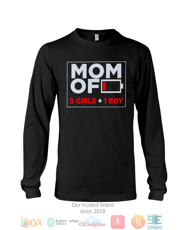 Mom of 3 Girls 1 Boy Low battery shirt, hoodie 12 Mom of 3 Girls 1 Boy Low battery shirt hoodie 1 2 3 4 5 6 7 8 9 10 11