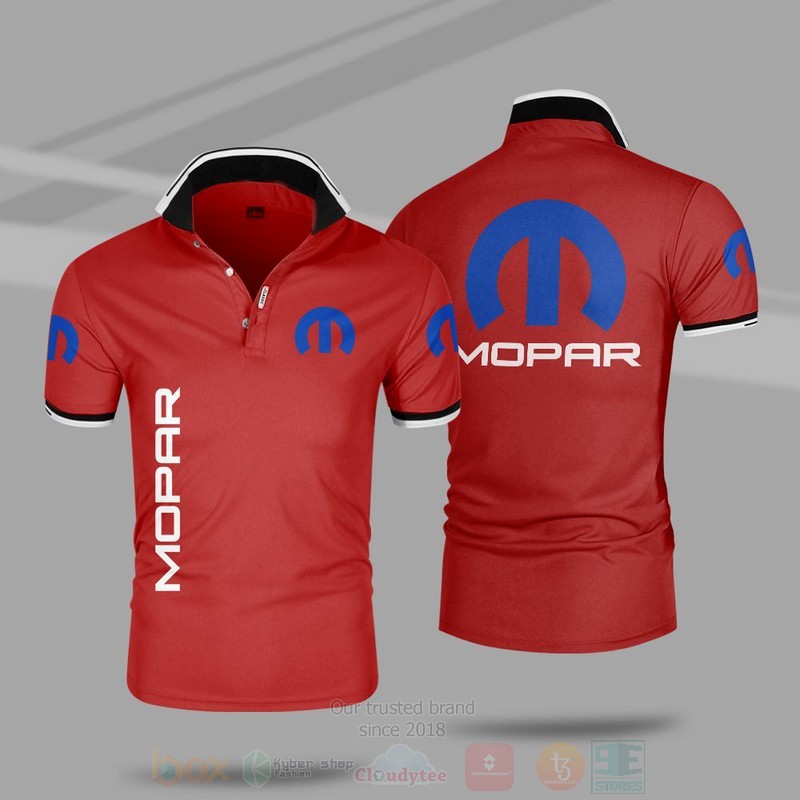BEST Mopar Premium All Over Print Polo Shirt 6 Mopar Premium Polo Shirt 1 2 3 4 5