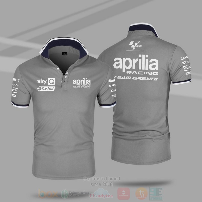 Motogp Aprilia Racing Team Gresini Premium Polo Shirt 1 2 3 4 5 6 7