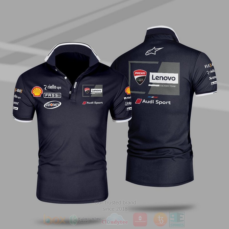BEST Motogp Ducati Lenovo Team Premium All Over Print Polo Shirt 5 Motogp Ducati Lenovo Team Premium Polo Shirt 1 2 3 4
