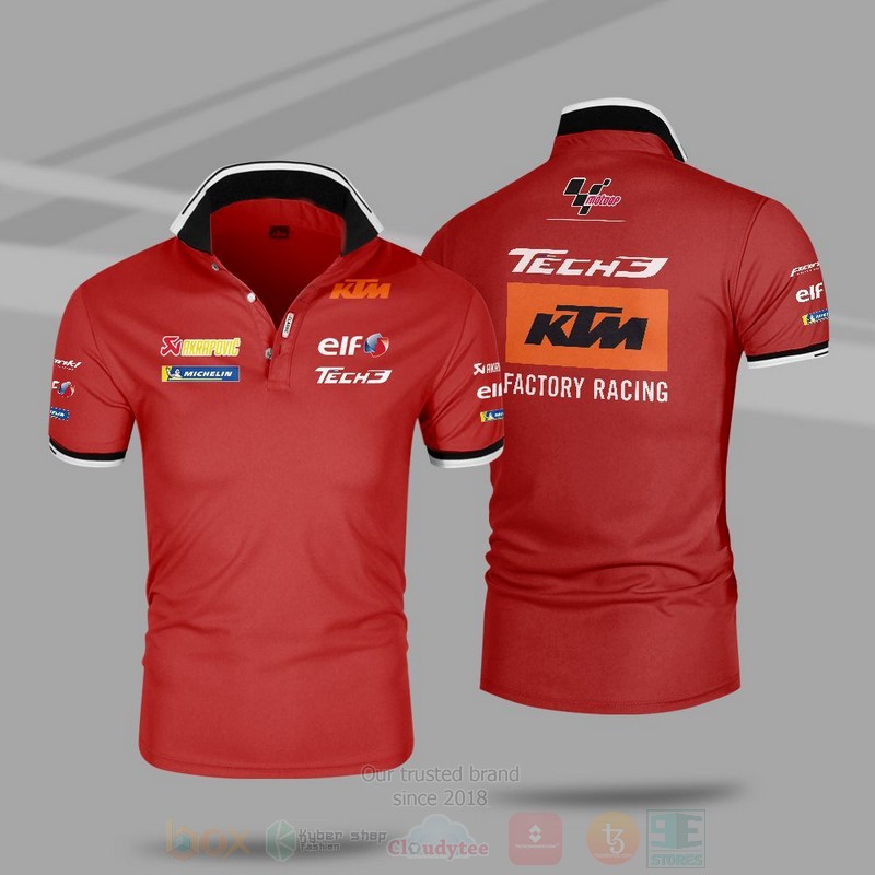 BEST Motogp Tech 3 KTM Factory Racing Premium All Over Print Polo Shirt 6 Motogp Tech 3 KTM Factory Racing Premium Polo Shirt 1 2 3 4 5