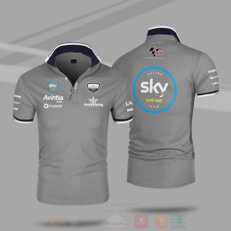 Motogp VR46 Racing Team Premium Polo Shirt 1 2 3 4 5 6 7