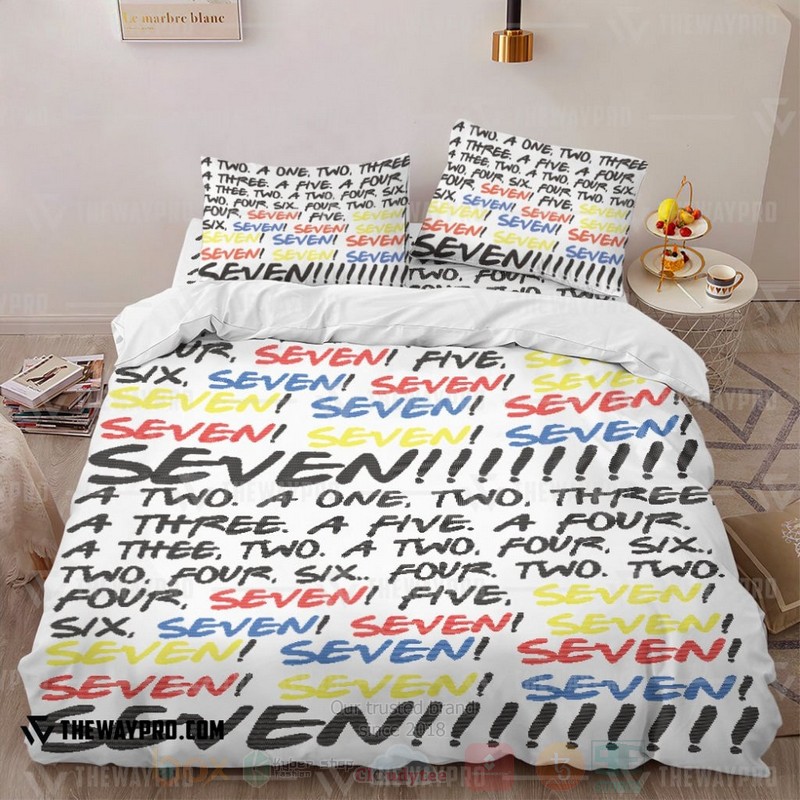 Movie Friends Monica Custom Bedding Set