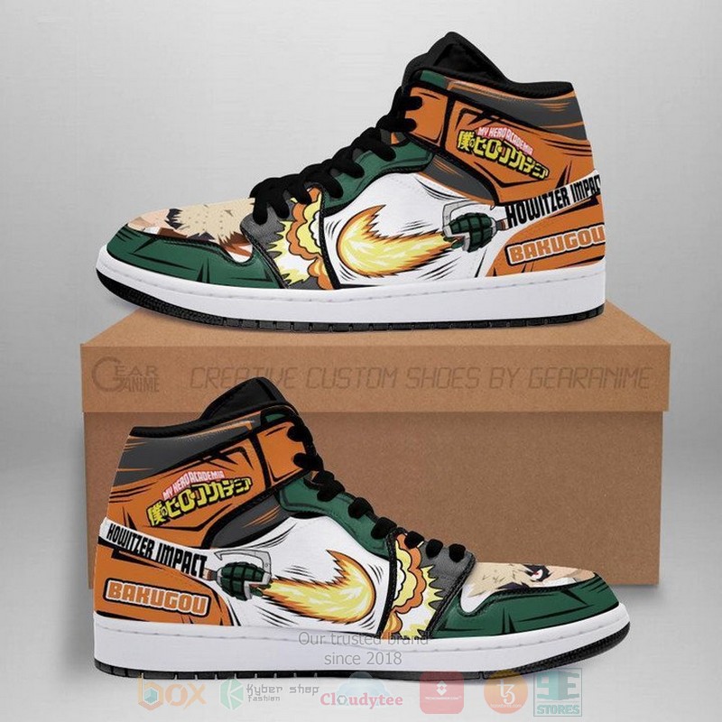 My Hero Academia Katsuki Bakugo Air Jordan 1 shoes