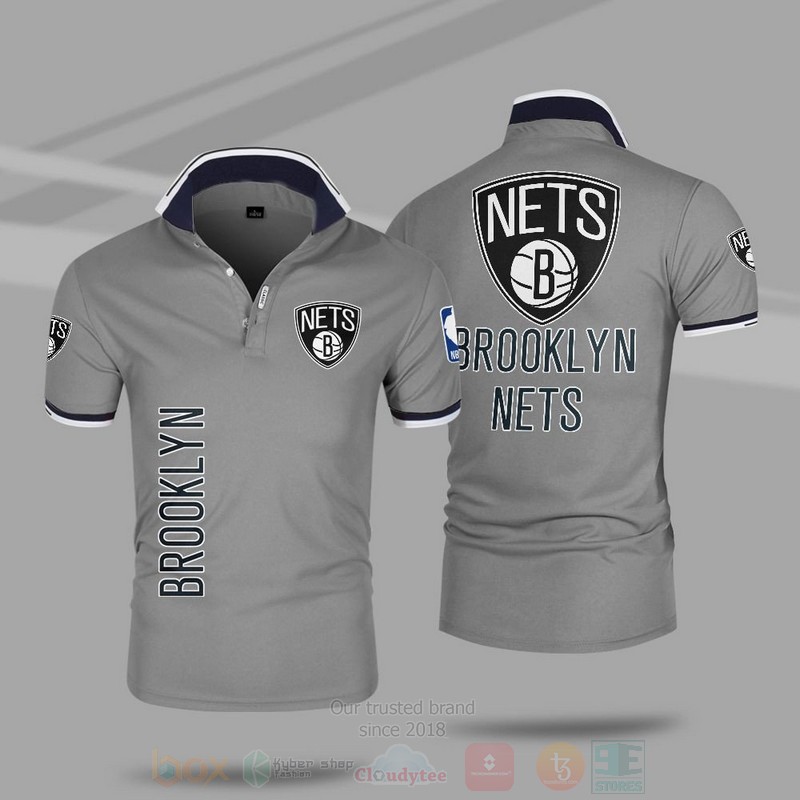 NBA Brooklyn Nets Premium Polo Shirt 1 2 3 4 5 6 7