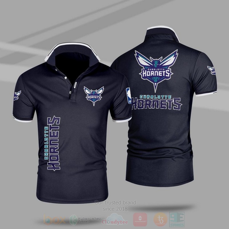 BEST NBA Charlotte Hornets Premium All Over Print Polo Shirt 5 NBA Charlotte Hornets Premium Polo Shirt 1 2 3 4