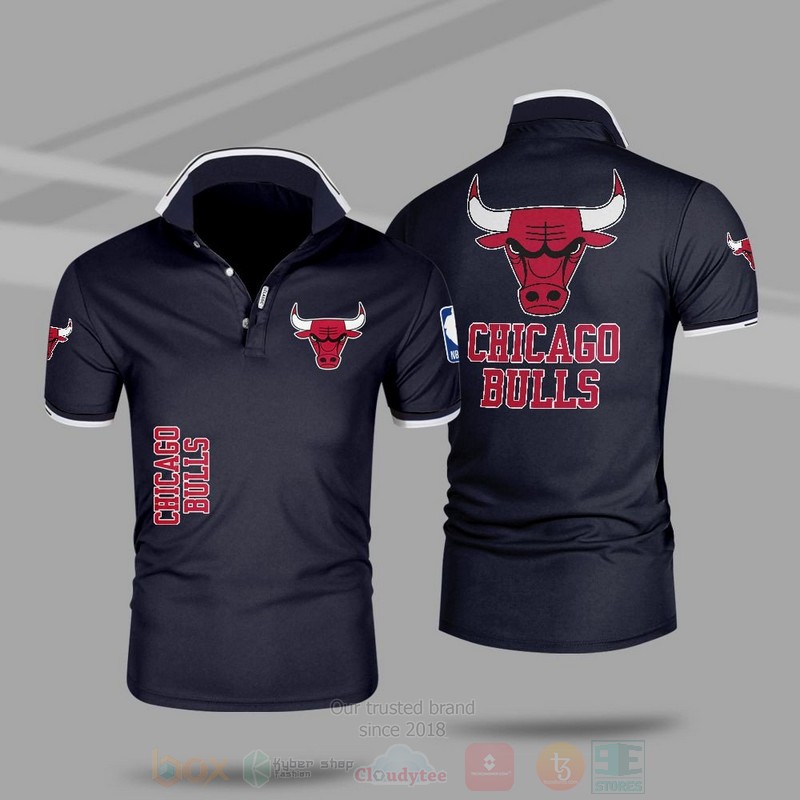 BEST NBA Chicago Bulls Premium All Over Print Polo Shirt 5 NBA Chicago Bulls Premium Polo Shirt 1 2 3 4
