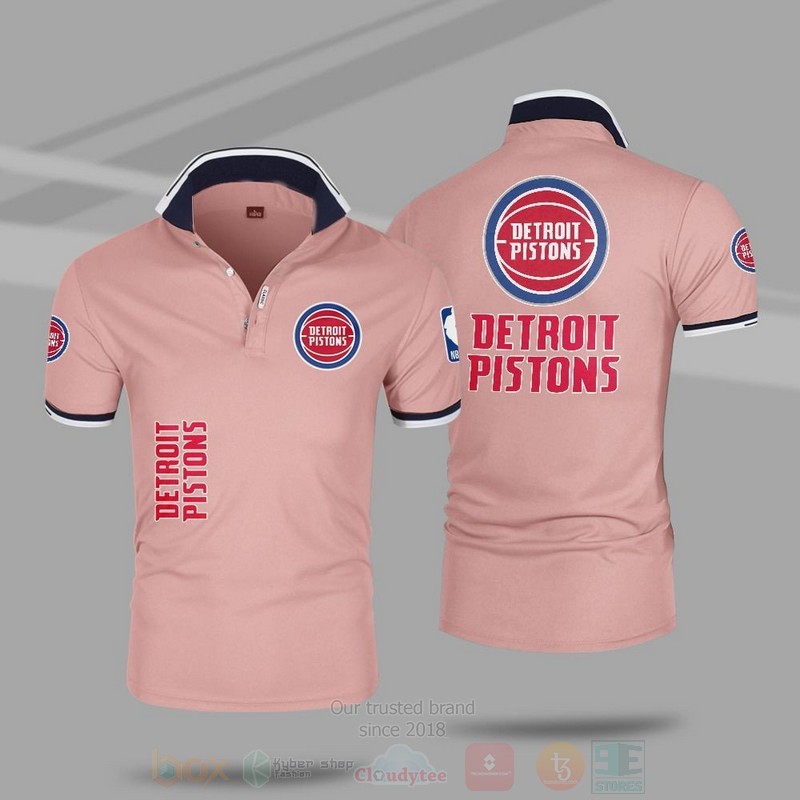 BEST NBA Detroit Pistons Premium All Over Print Polo Shirt 7 NBA Detroit Pistons Premium Polo Shirt 1 2 3 4 5 6