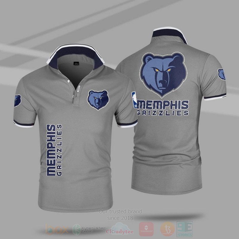 NBA Memphis Grizzlies Premium Polo Shirt 1 2 3 4 5 6 7