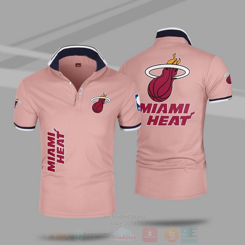 BEST NBA Miami Heat Premium All Over Print Polo Shirt 7 NBA Miami Heat Premium Polo Shirt 1 2 3 4 5 6