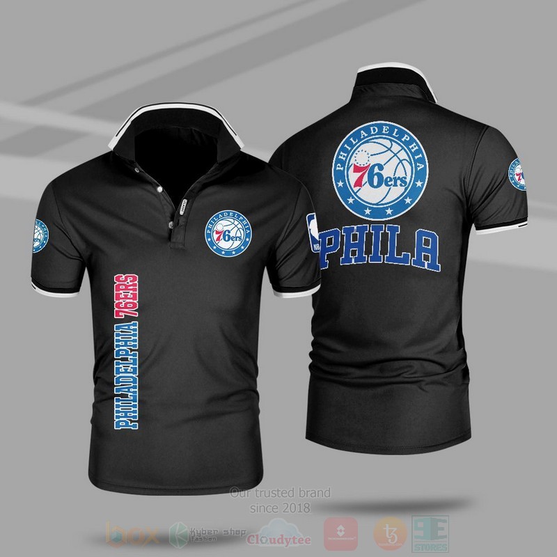 NBA Philadelphia 76Ers Premium Polo Shirt