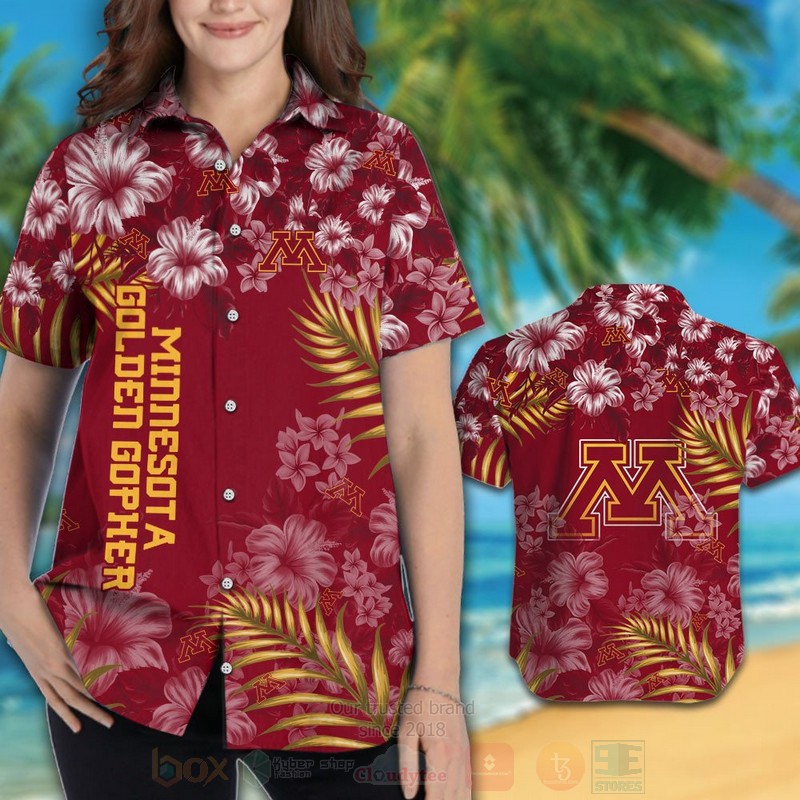 BEST NCAA Minnesota Golden Gophers Hawaii Shirt, Short 3 NCAA Minnesota Golden Gophers Hawaiian Shirt Short 1 2