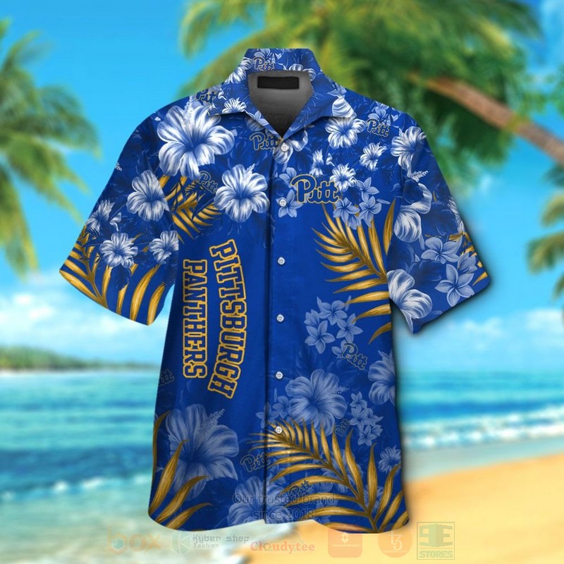 NCAA Pittsburgh Panthers Hawaiian Shirt Short