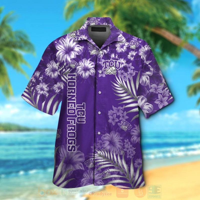 BEST NCAA TCU Horned Frogs Hawaii Shirt, Short 13 NCAA TCU Horned Frogs Hawaiian Shirt Short