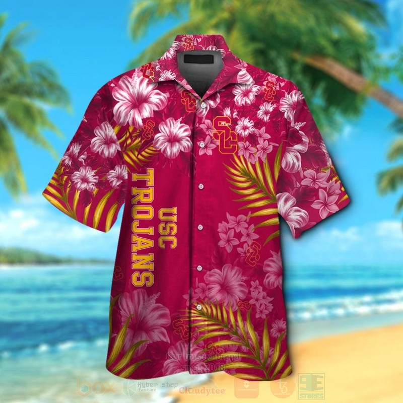 BEST NCAA USC Trojans Hawaii Shirt, Short 1 NCAA USC Trojans Hawaiian Shirt Short