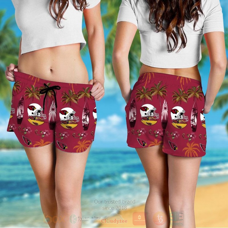 BEST NFL Arizona Cardinals Coconut tree Hawaii Shirt, Short 4 NFL Arizona Cardinals Coconut tree Hawaiian Shirt Short 1 2 3