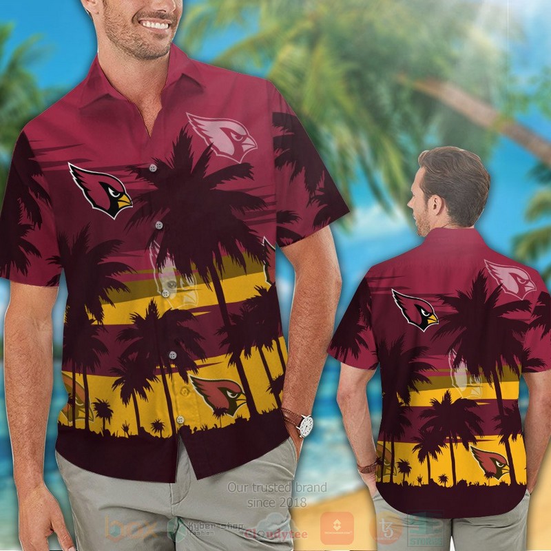 BEST NFL Arizona Cardinals Eagle Hawaii Shirt, Short 2 NFL Arizona Cardinals Eagle Hawaiian Shirt Short 1
