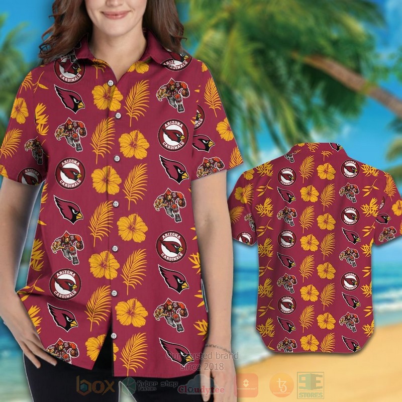 BEST NFL Arizona Cardinals Football Hawaii Shirt, Short 3 NFL Arizona Cardinals Football Hawaiian Shirt Short 1 2