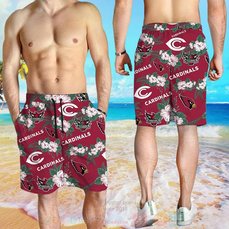 BEST NFL Arizona Cardinals Hibiscus Flower Hawaii Shirt, Short 4 NFL Arizona Cardinals Hibiscus Flower Hawaiian Shirt Short 1 2 3