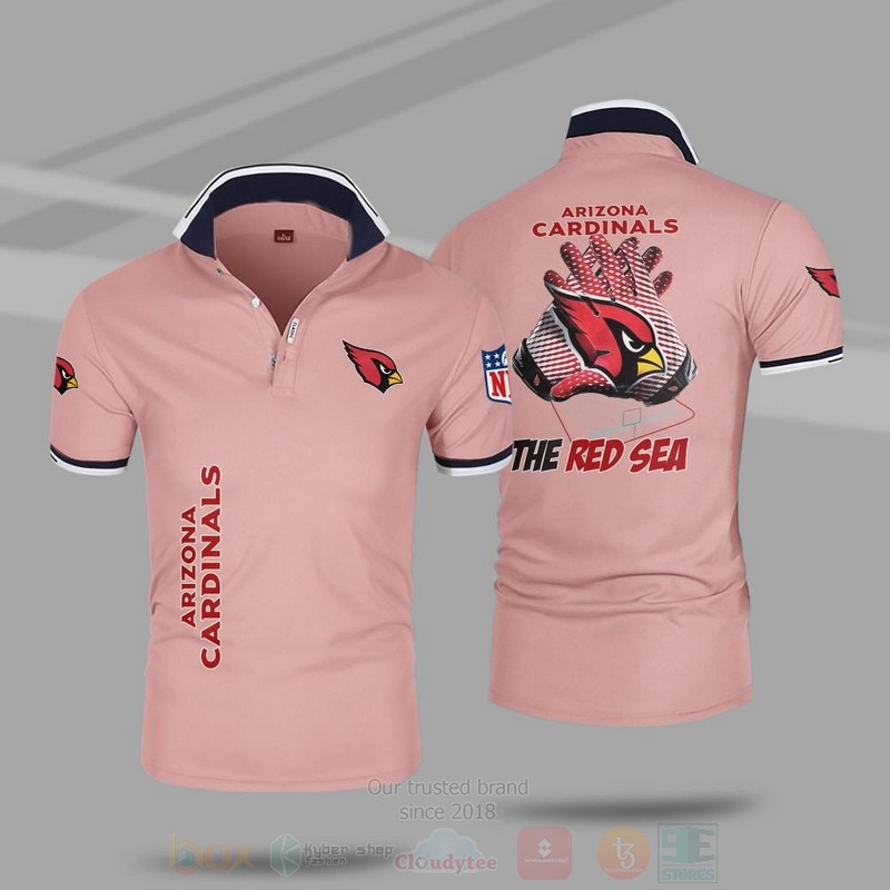 BEST NFL Arizona Cardinals Premium All Over Print Polo Shirt 4 NFL Arizona Cardinals Premium Polo Shirt 1 2 3