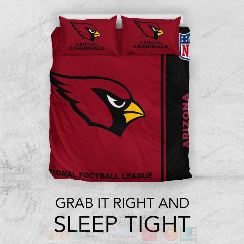 BEST NFL Arizona Cardinals Team Inspired Duvet Cover Bed Sets 3 NFL Arizona Cardinals Team Inspired Bedding Set 1 2