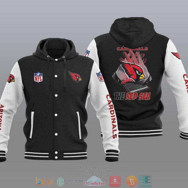NFL Arizona Cardinals The Red Sea Baseball Jacket Hoodie