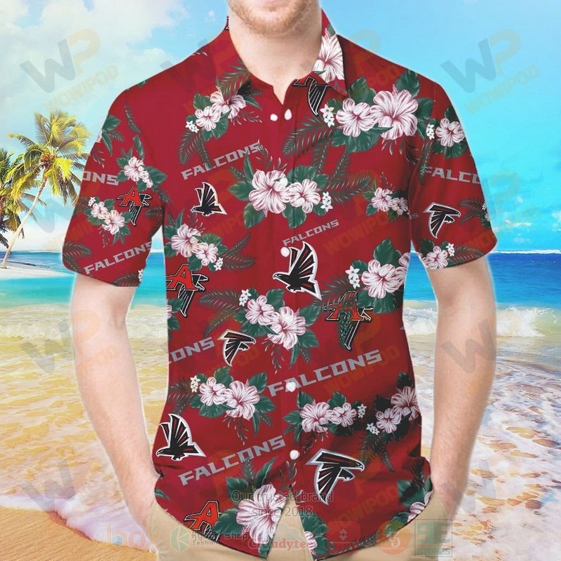 BEST NFL Atlanta Falcons Hawaii Shirt, Short 2 NFL Atlanta Falcons Hawaiian Shirt Short 1