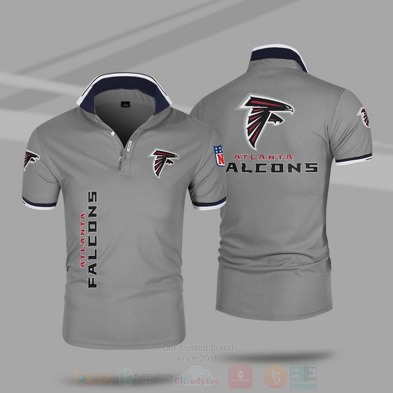 BEST NFL Atlanta Falcons All Over Print Polo Shirt 8 NFL Atlanta Falcons Polo Shirt 1 2 3 4 5 6 7
