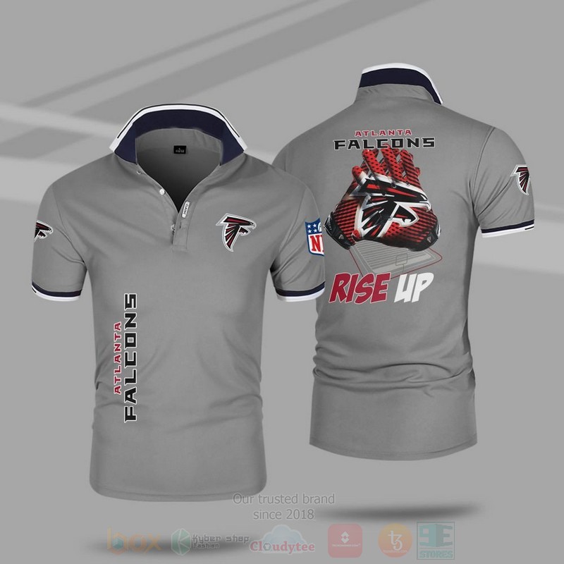 BEST NFL Atlanta Falcons Premium All Over Print Polo Shirt 5 NFL Atlanta Falcons Premium Polo Shirt 1 2 3 4