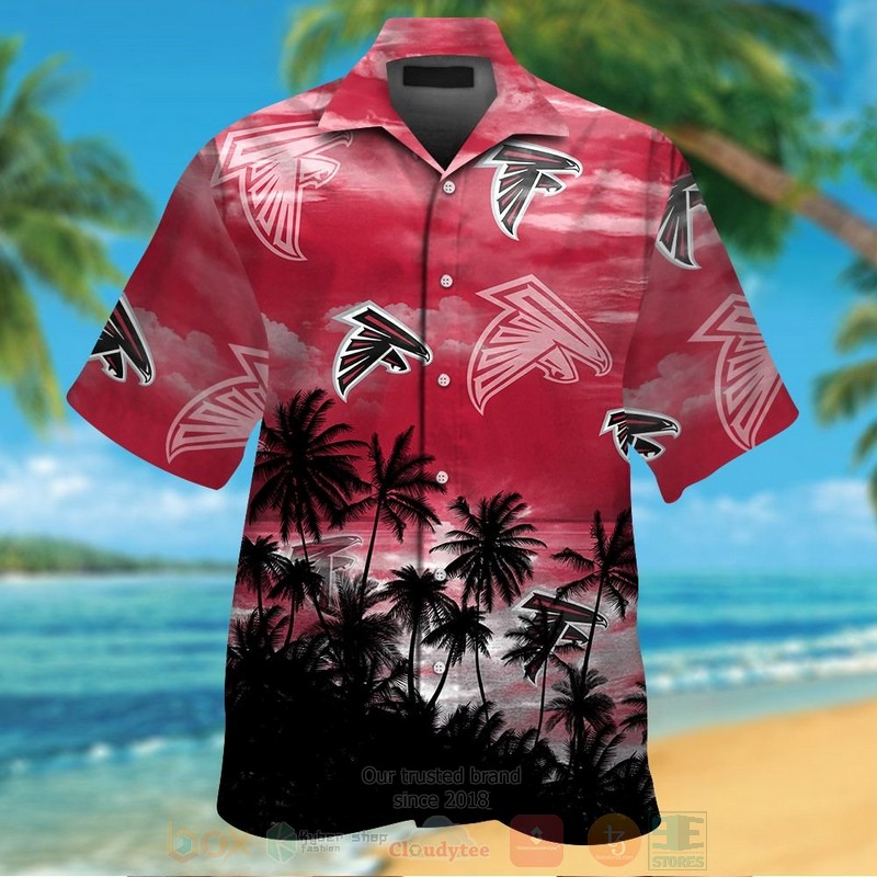 BEST NFL Atlanta Falcons Sky Hawaii Shirt, Short 1 NFL Atlanta Falcons Sky Hawaiian Shirt Short