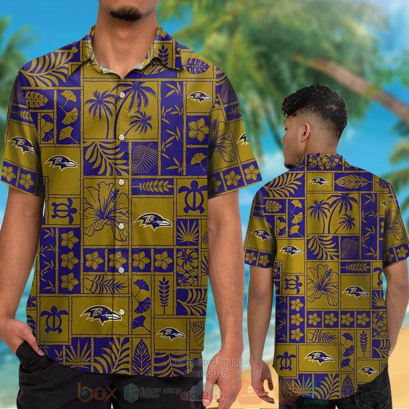 BEST NFL Baltimore Ravens Turtle Hawaii Shirt, Short 2 NFL Baltimore Ravens Turtle Hawaiian Shirt Short 1