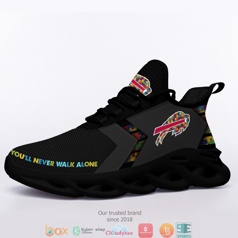 NFL Buffalo Bills Autism Max Soul Sneakers 3 NFL Buffalo Bills Autism Max Soul Sneakers 1 2