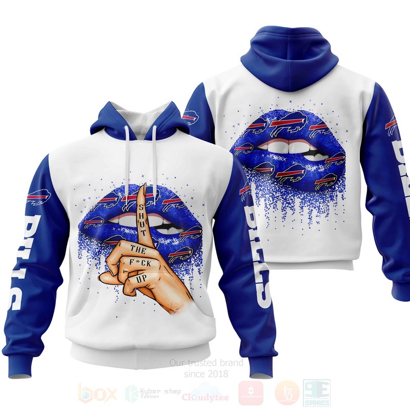 BEST NFL Buffalo Bills Lips Personalized Custom 3D Hoodie, Zip Hoodie 5 NFL Buffalo Bills Lips Personalized 3D Hoodie Zip Hoodie