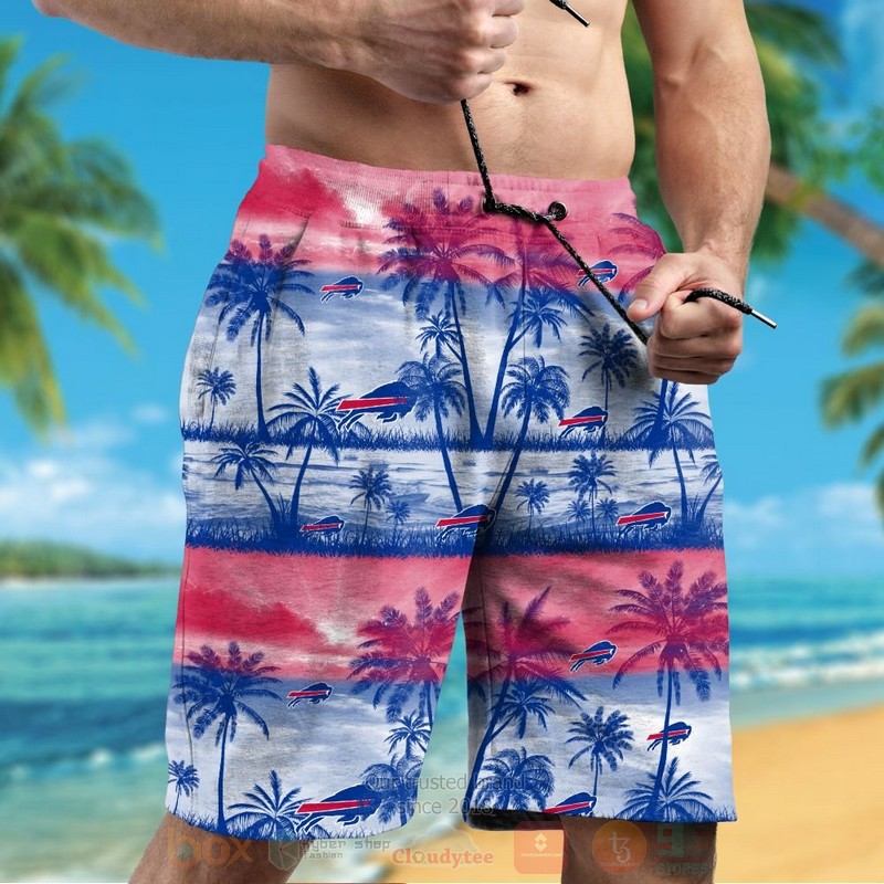 BEST NFL Buffalo Bills Pink-Blue Hawaii Shirt, Short 5 NFL Buffalo Bills Pink Blue Hawaiian Shirt Short 1 2 3 4
