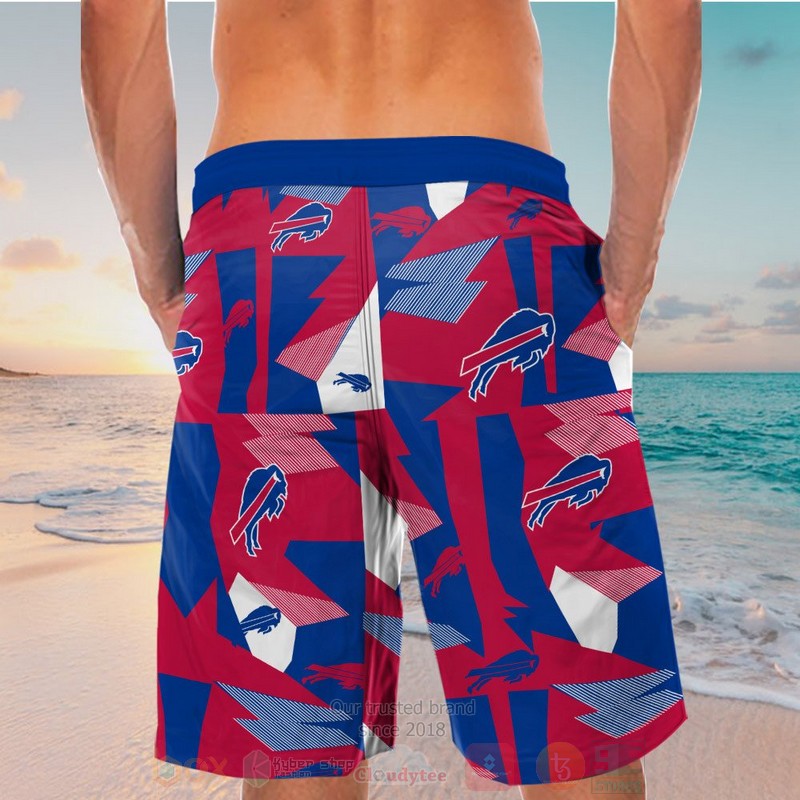 BEST NFL Buffalo Bills Red-Blue Hawaii Shirt, Short 6 NFL Buffalo Bills Red Blue Hawaiian Shirt Short 1 2 3 4 5