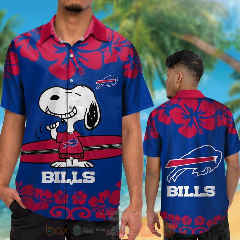 BEST NFL Buffalo Bills and Snoopy Hawaii Shirt, Short 2 NFL Buffalo Bills and Snoopy Hawaiian Shirt Short 1