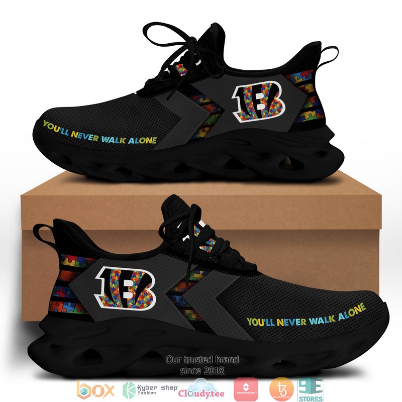 NFL Cincinnati Bengals Autism Max Soul Sneakers