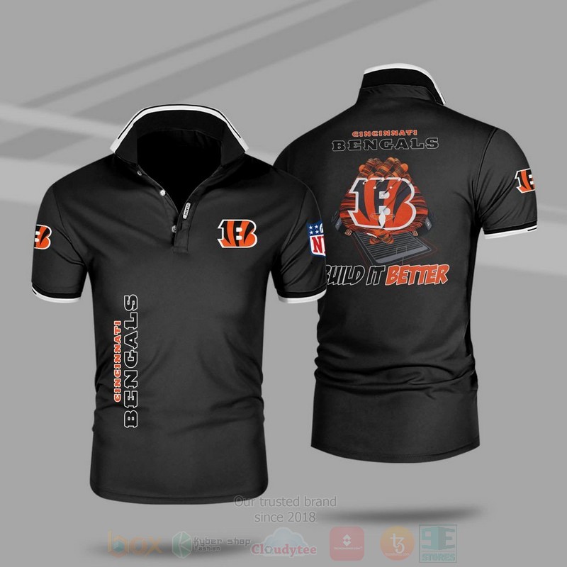 NFL Cincinnati Bengals Premium Polo Shirt