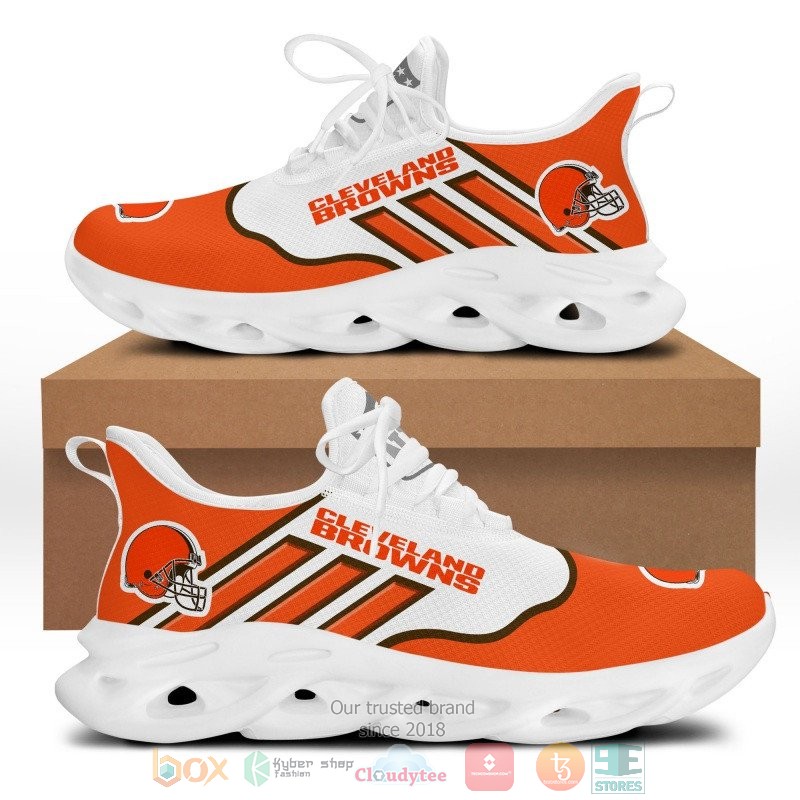 HOT NFL Cleveland Browns Clunky Max soul shoes 3 NFL Cleveland Browns Clunky Max soul shoes 1 2