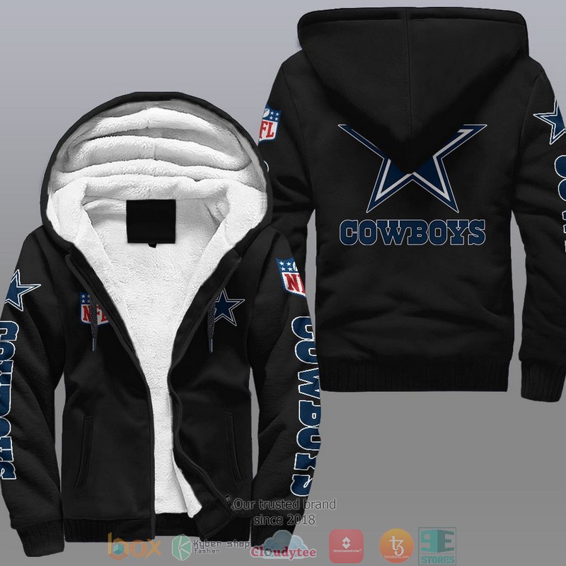HOT Dallas Cowboys 3D Fleece Hoodie 1 NFL Dallas Cowboys Fleece Hoodie