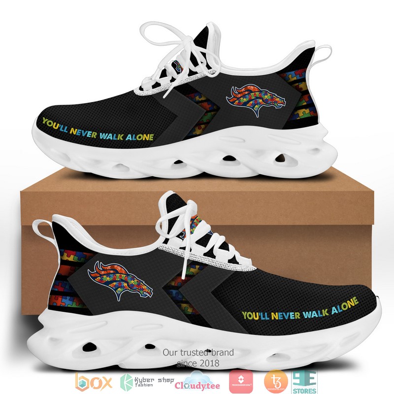 NFL Denver Broncos Autism Max Soul Sneakers 2 NFL Denver Broncos Autism Max Soul Sneakers 1