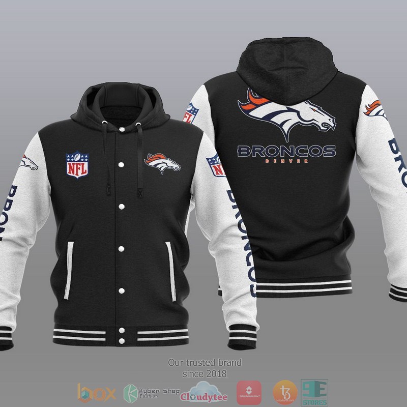 NFL Denver Broncos Baseball Jacket Hoodie