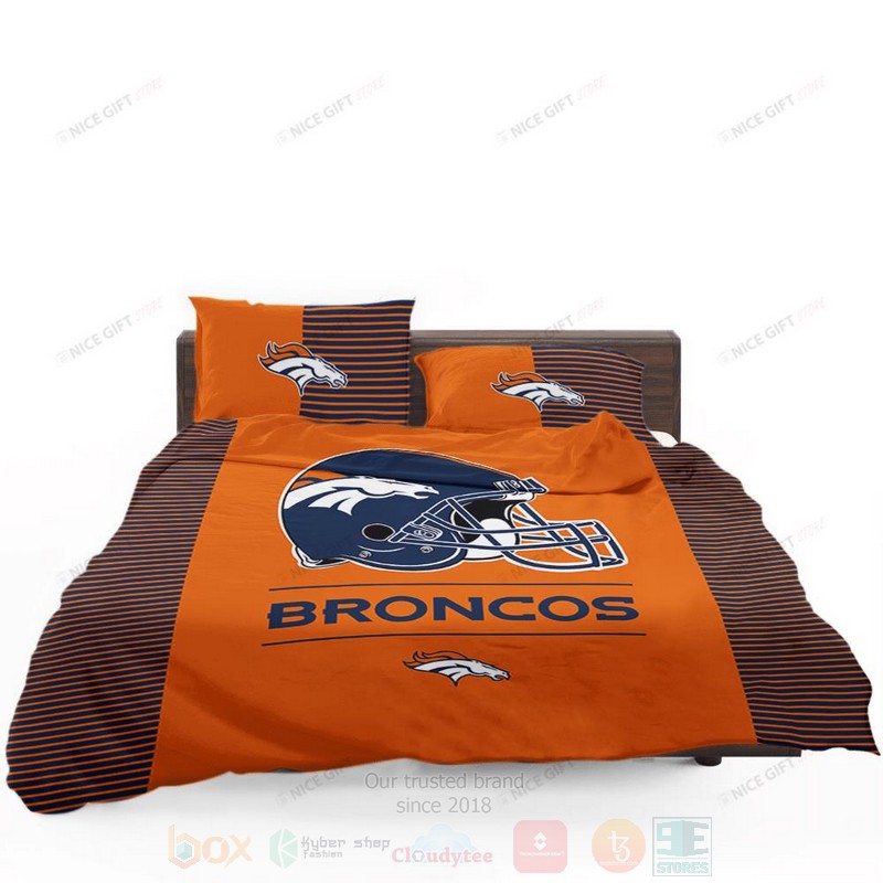 NFL Denver Broncos Inspired Bedding Set