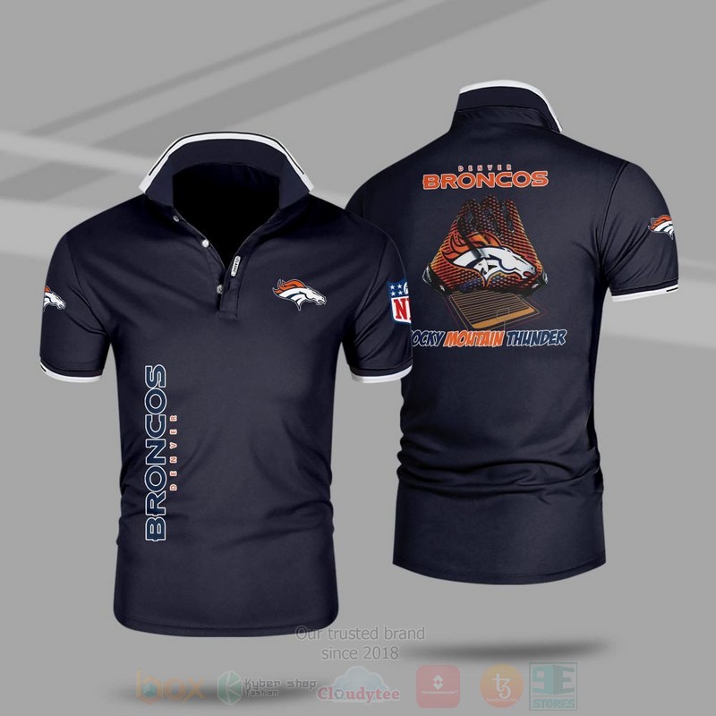 NFL Denver Broncos Premium Polo Shirt 1