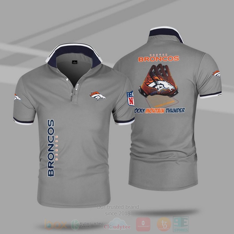 BEST NFL Denver Broncos Premium All Over Print Polo Shirt 5 NFL Denver Broncos Premium Polo Shirt 1 2 3 4