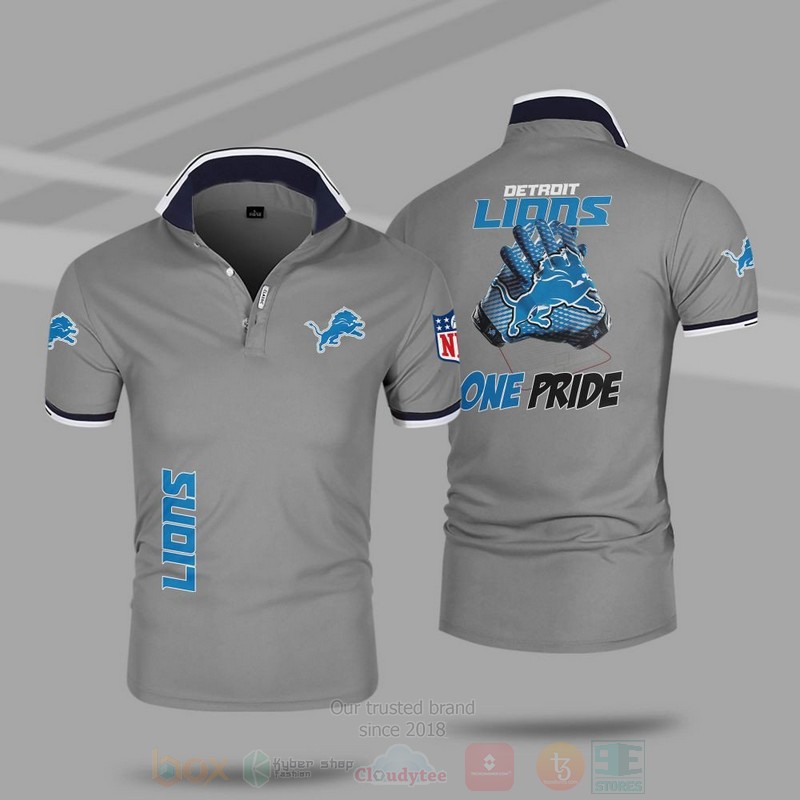 BEST NFL Detroit Lions Premium All Over Print Polo Shirt 5 NFL Detroit Lions Premium Polo Shirt 1 2 3 4