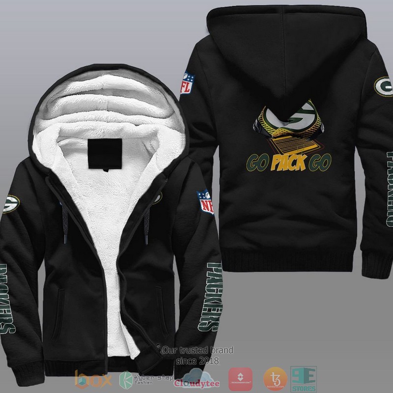 NFL Green Bay Packers Go Pack Go Fleece Hoodie
