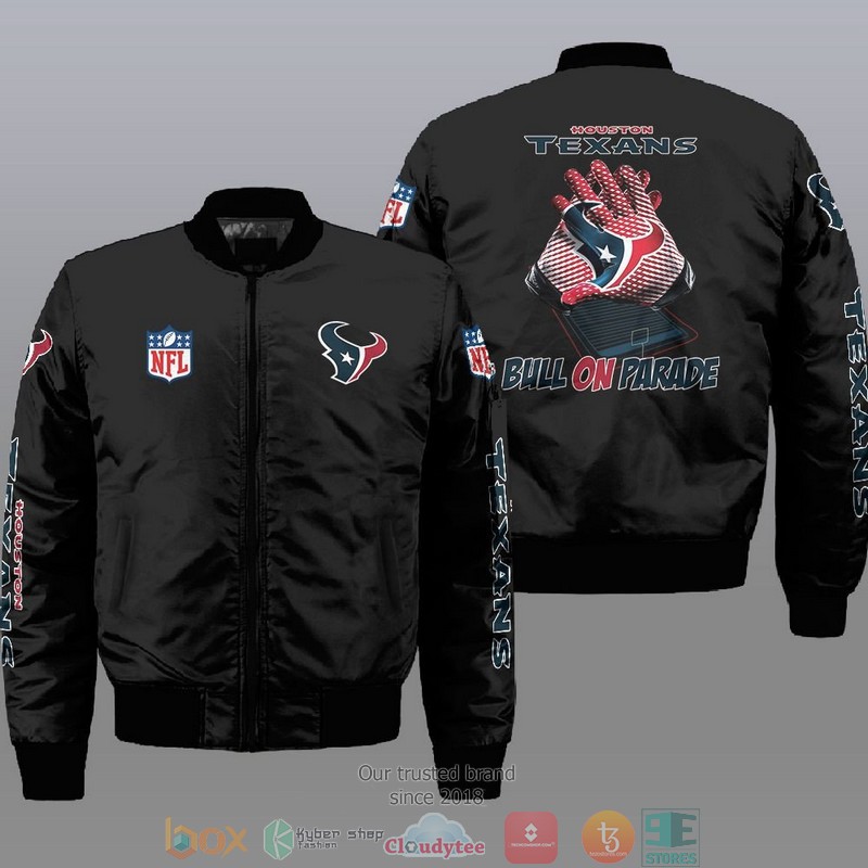 NFL Houston Texans Bull On Parade Bomber Jacket